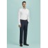 Mens Plain Flat Front pant