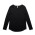 Womens Mali L/S Tee - Black