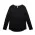 Womens Mali L/S Tee - Black