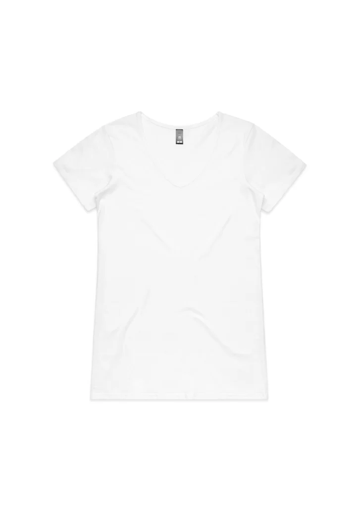 Bevel V Neck Tee