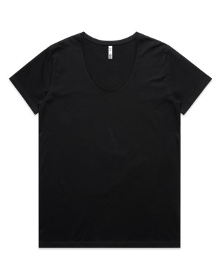 Womens Maple V Neck Tee