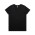 Womens Maple V Neck Tee - Black