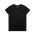 Womens Maple V Neck Tee - Black