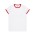 Womens Ringer Tee - White/Red