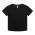Organic Rib Baby Tee - Black