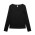 Organic Rib L/S Tee - Black