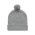 POM POM BEANIE - Grey Marle