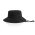 NYLON WIDEBRIM BUCKET HAT - Black