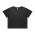 Womens Heavy Faded Crop Tee - Faded Black