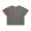 Womens Heavy Faded Crop Tee - Faded Grey