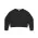 Womens Crop Crew - Black