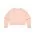 Womens Crop Crew - Pale Pink