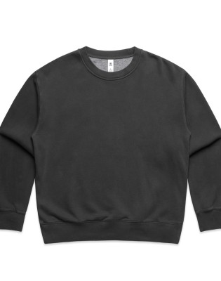 Womens Relax Faded Crew