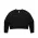 Womens Relax Crop Crew - Black