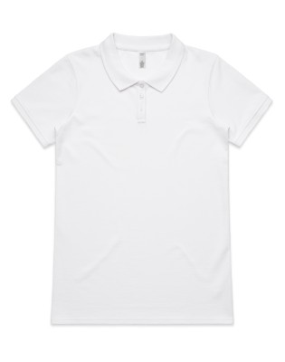 Womens Pique Polo