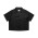 Womens Linen Ss Shirt - Black