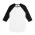 Raglan Tee - White/Black
