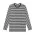 Match Stripe L/S Tee - Black/White