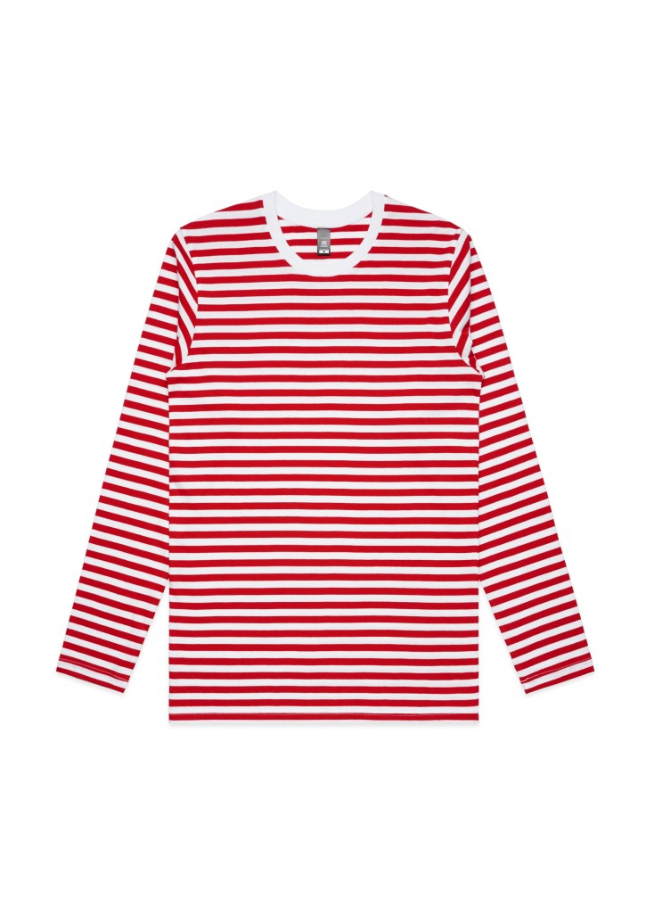 Mens Match Stripe L/s Tee - 5031