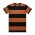 Wide Stripe Tee - Copper/Black