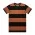 Wide Stripe Tee - Copper/Black