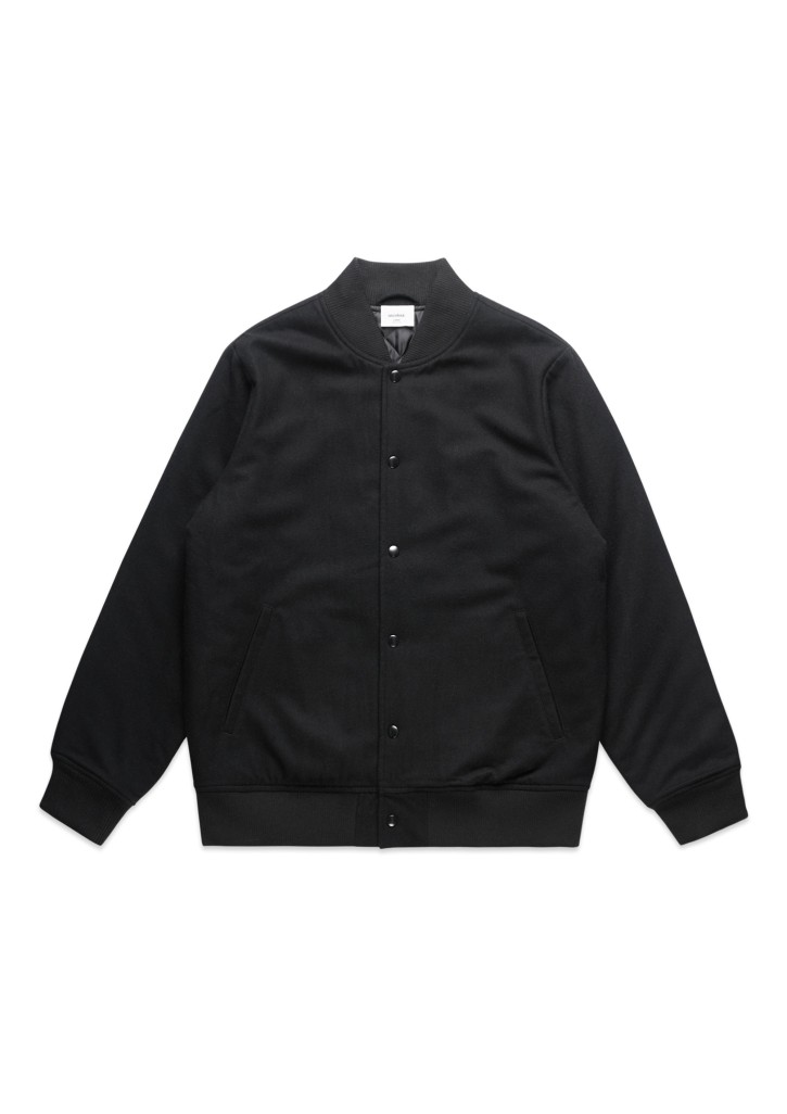 Mens Felt Bomber jacket