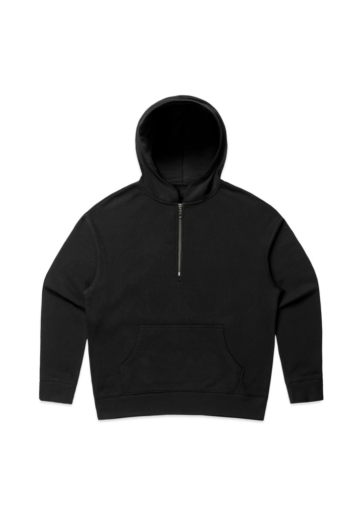 Womens Relax Half Zip Hood