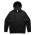 Relax Half Zip Hood - Black
