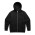 Heavy Zip Hood - Black