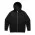 Heavy Zip Hood - Black