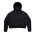Womens Relax Crop Hood - Black