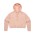 Womens Crop Hood - Pale Pink