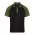 Manly Mens Polo - Black/Army Green