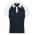 Manly Mens Polo - Navy/White