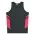 TASMAN KIDS SINGLETS - 3111 - SLATE/NEON PINK