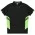 TASMAN KIDS POLOS - 3311 - BLACK/NEON GREEN