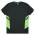 TASMAN KIDS TEES - 3211 - SLATE/NEON GREEN