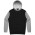 MONASH MENS HOODIES - 1530 - Black/Grey