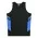 TASMAN KIDS SINGLETS - 3111 - Black/Cyan