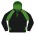 HUXLEY MENS HOODIES - 1509 - Black/Green/White