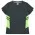 TASMAN LADY TEES - 2211 - SLATE/NEON GREEN