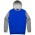 MONASH MENS HOODIES - 1530 - ROYAL/GREY