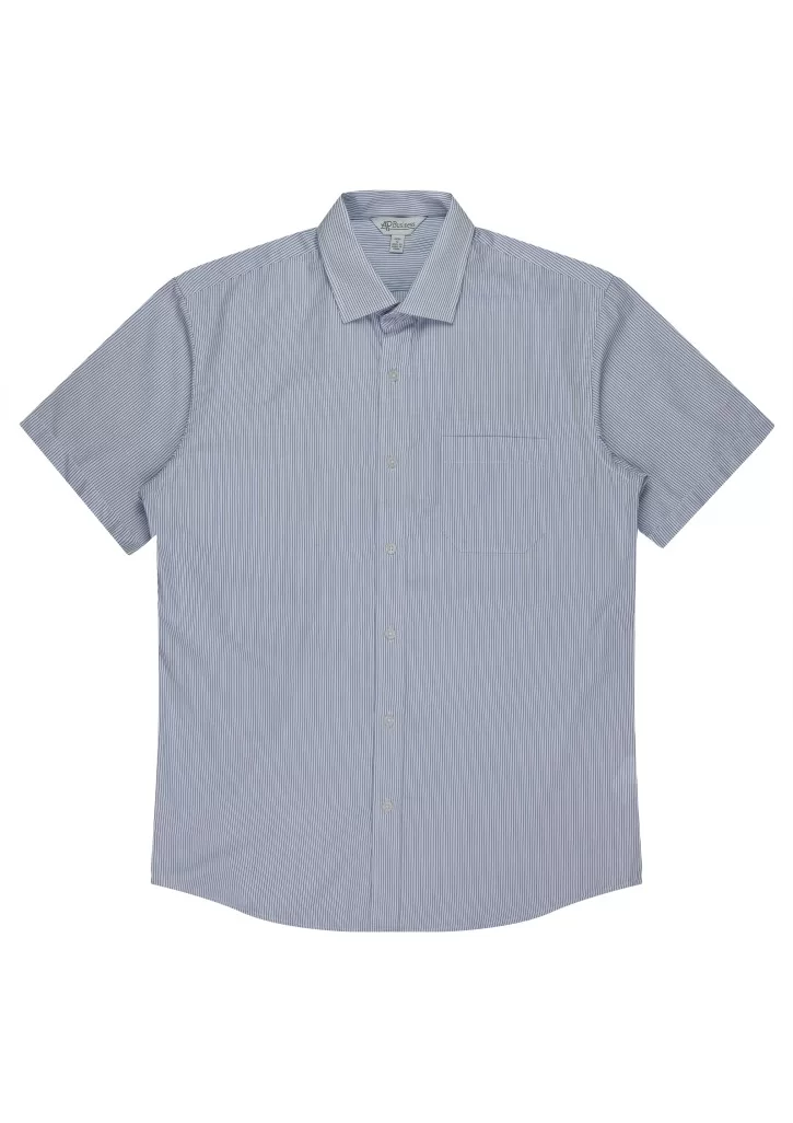 HENLEY MENS SHIRT SHORT SLEEVE - 1900S