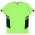 TASMAN KIDS TEES - 3211 - NEON GREEN/BLACK