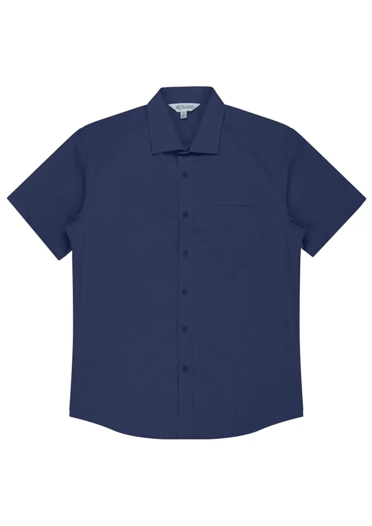 MOSMAN MENS SHIRT SHORT SLEEVE - 1903S MOSMAN MENS SHIRT SHORT SLEEVE - 1903S