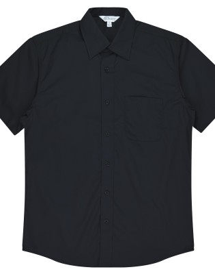 KINGSWOOD MENS SHIRT SHORT SLEEVE - 1910S