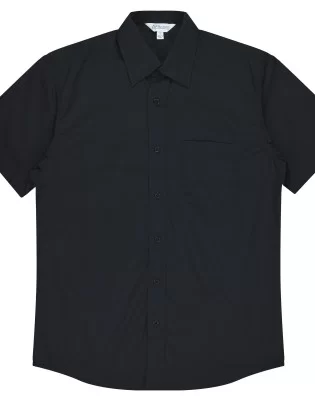 KINGSWOOD MENS SHIRT SHORT SLEEVE - 1910S