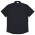 KINGSWOOD MENS SHIRT SHORT SLEEVE - 1910S - Black