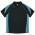PREMIER KIDS POLOS - 3301 - Black/Teal