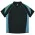 PREMIER KIDS POLOS - 3301 - Black/Teal